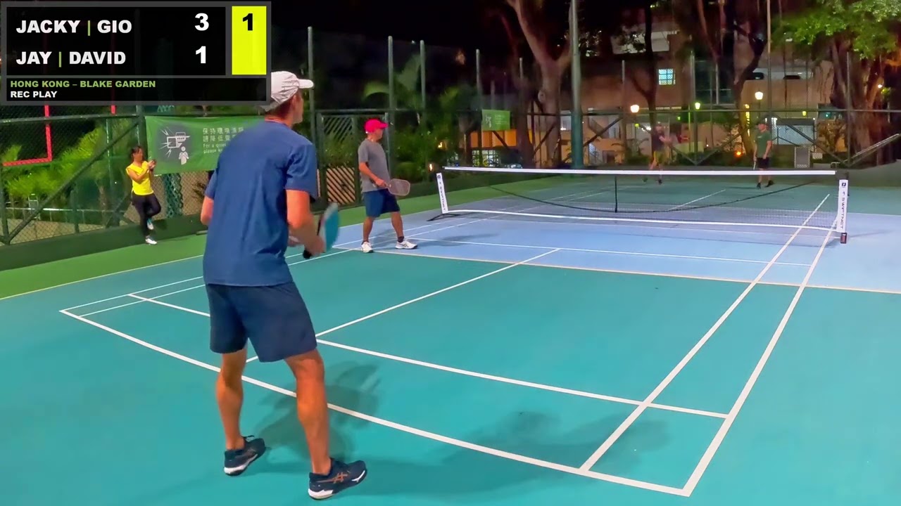 Hong Kong 🇭🇰 Pickleball at Blake Volleyball Court - Sheung Wan - HK Island | 11/2/24