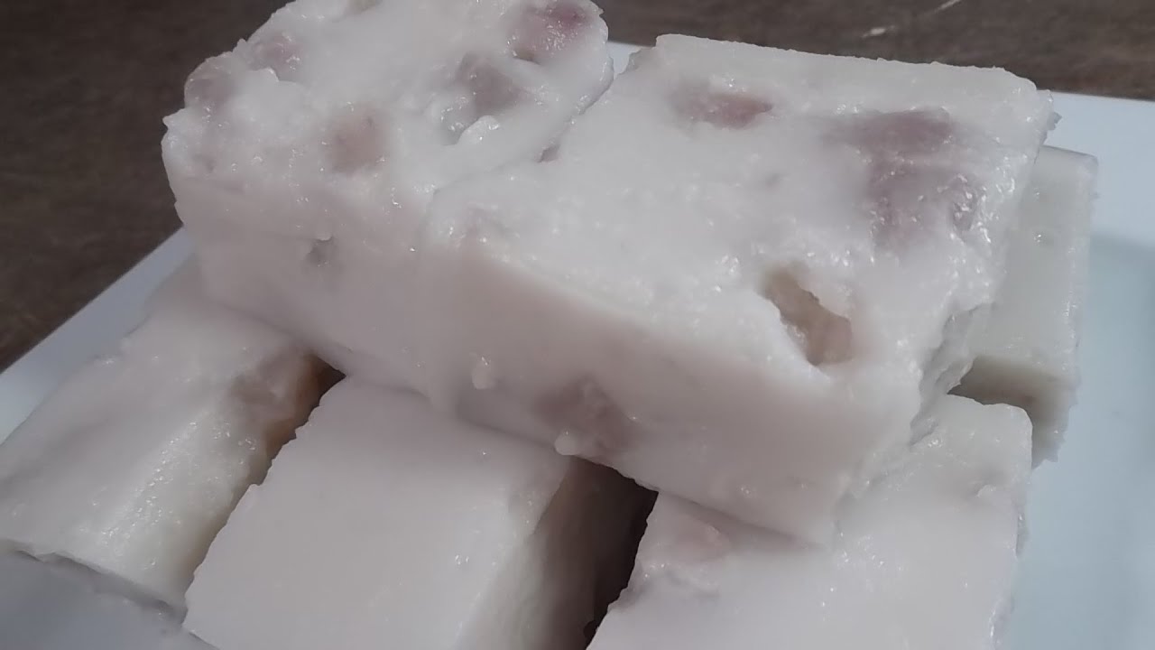 Noum Cou Trau (Taro) Dessert Recipe