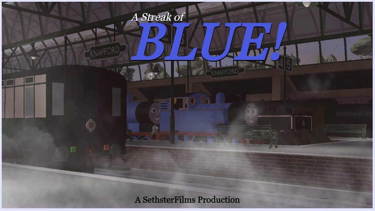 A Streak of Blue!