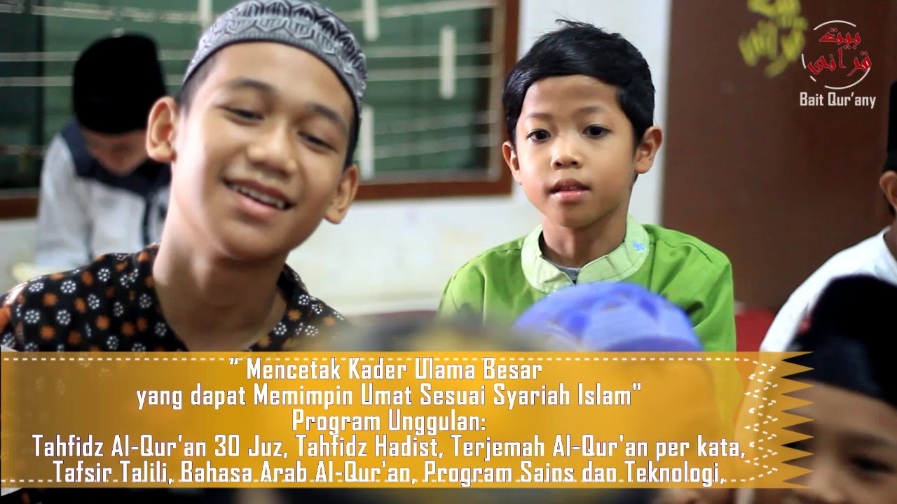 Pondok Pesantren Tahfidz Al-Qur'an Bait Qur'any