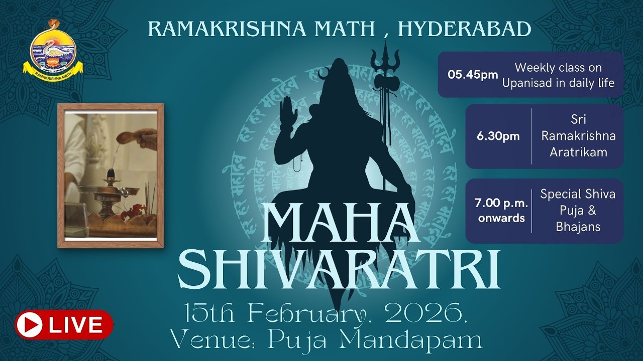 Maha Shivaratri 15-02-2026 (Sunday)