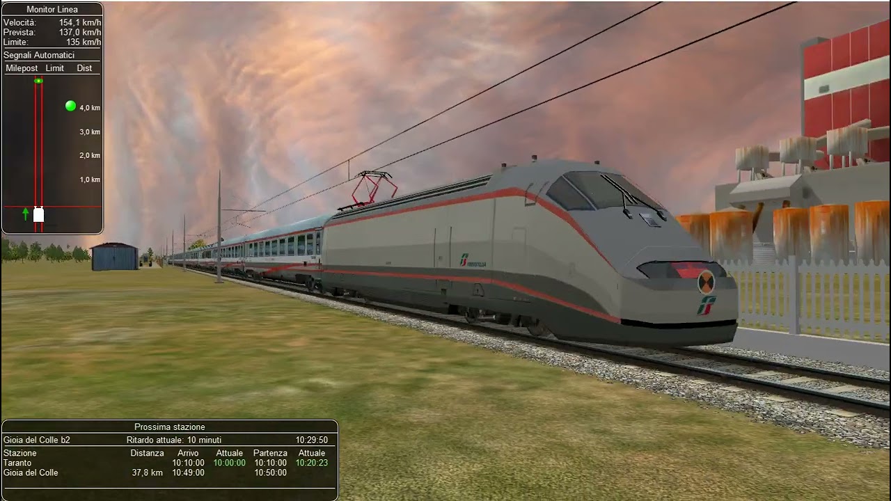 Train Simulator - Taranto - Gioia del Colle - Frecciabianca 9822.