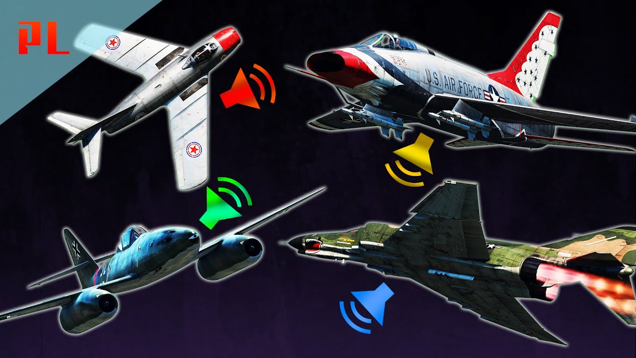 War Thunder Winged Lions New Jet Sounds Showcase