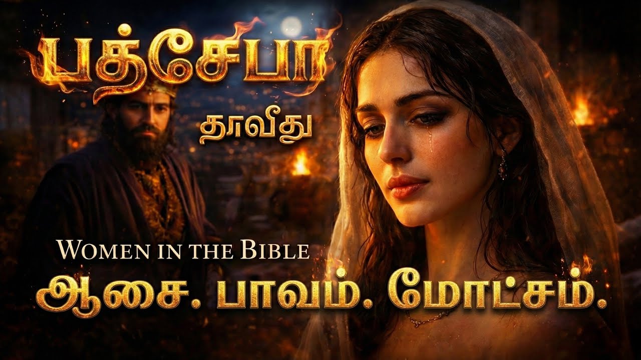 Bathsheba Bible Story in Tamil | பத்சேபாள் தாவீது கதை | Bathsheba David Uriah Movie Story in Tamil