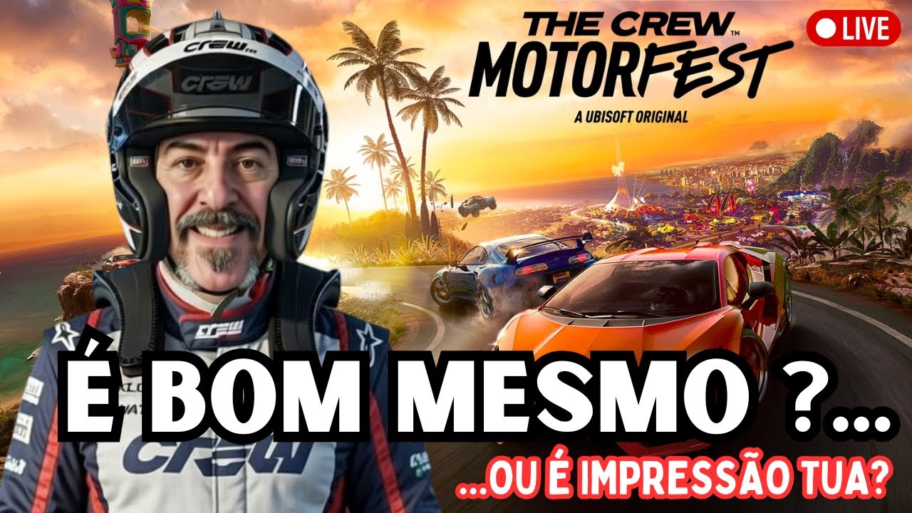 VEM COMIGO CORRER NO THE CREW MOTORFEST 🎧🏁🎮 #motorfest #ubisoft #gallottif