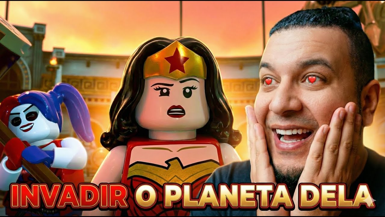 COMECEI UMA NOVA AVENTURA LEGO! 😱🧱LEGO SUPER VILÕES EPISODIO 13