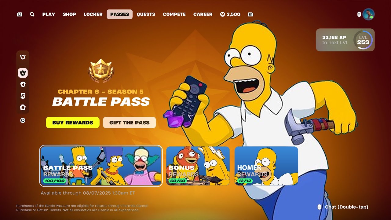 How To Get The Simpsons Battle Pass For FREE! (Fortnite)