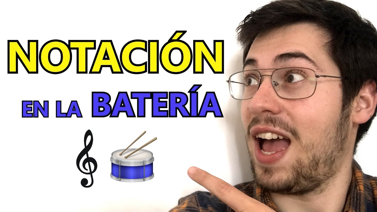 NOTACIÓN en PARTITURAS de BATERÍA🥁 | Cómo LEER partituras BATERÍA #01