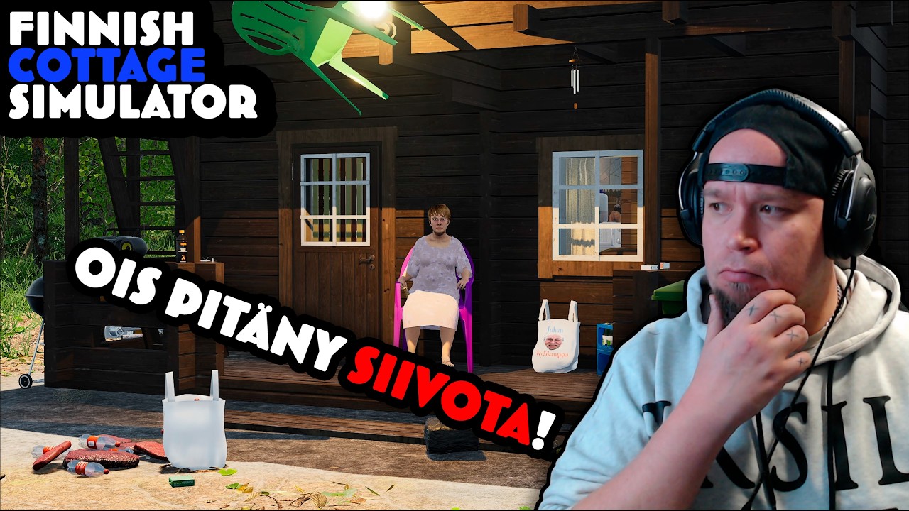 MARJATTA TULI KYLÄÄN! | Finnish Cottage Simulator #47