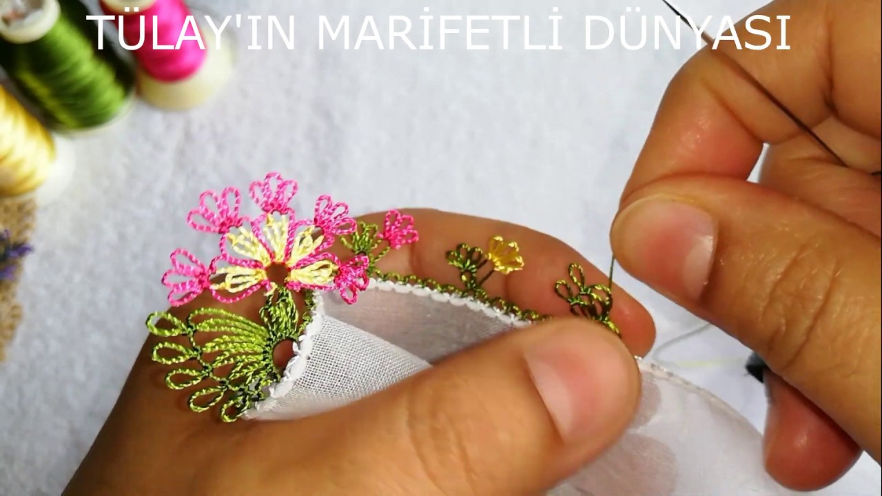 65-) Harika Bir Modelle Geldim, İğne Oyası Modeli Needle lace