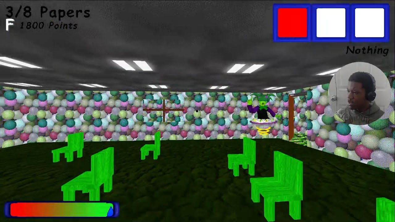 This HAS to be Baldi's evil Cousin! | Dave's Fun Algebra Class: Remastered