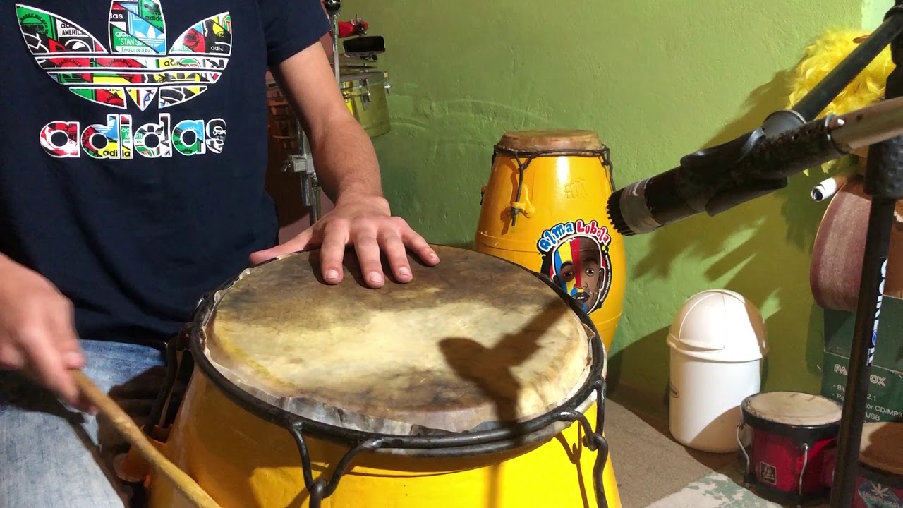 Frases tambor repique candombe #1