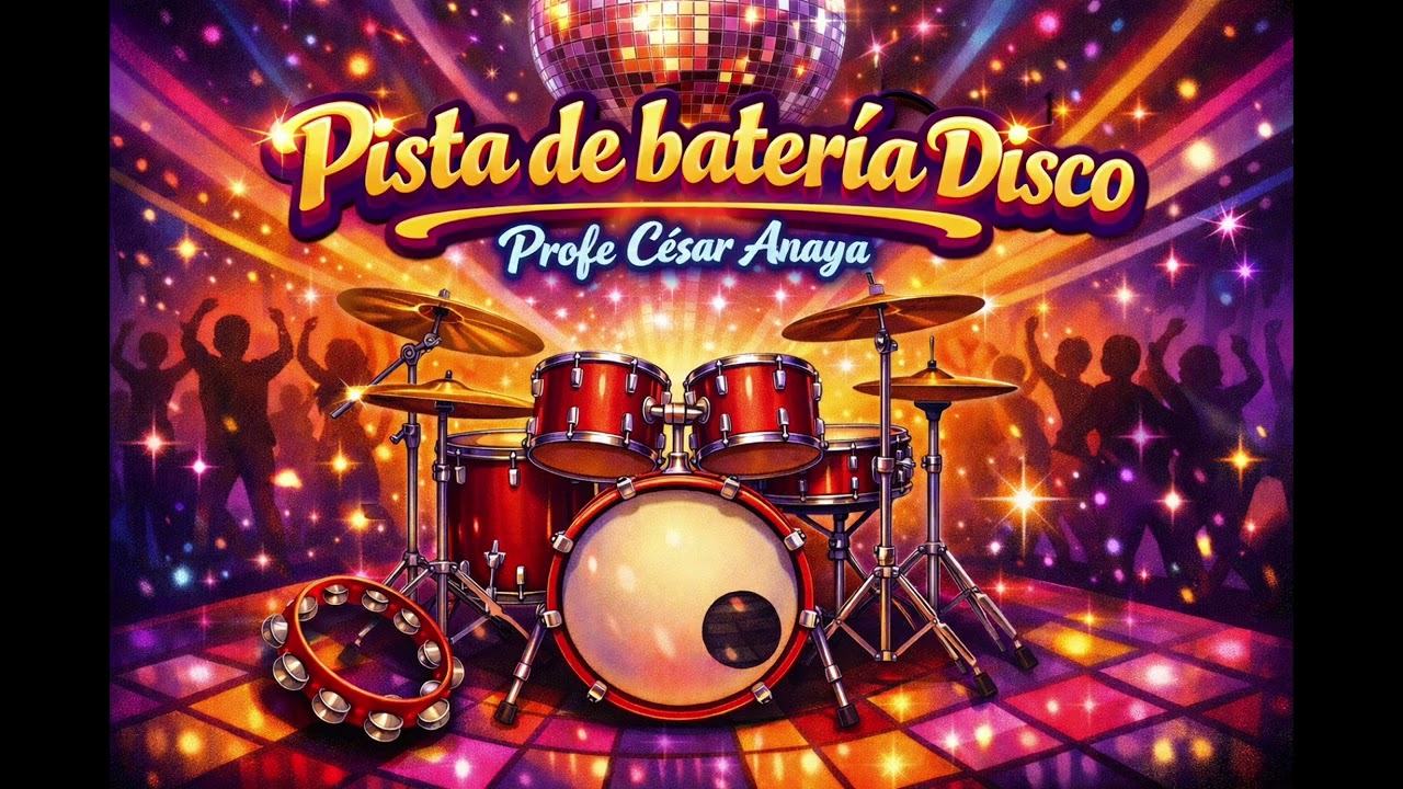 Drums Disco 100 bpm