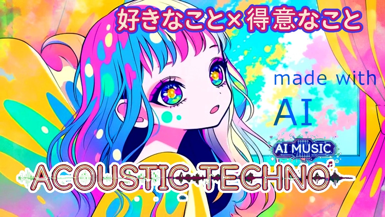 とらネコみぃTigerCatMii - 好きなこと得意なこと My Likes, My Strengths Official Music Video ( Techno Anime MV)