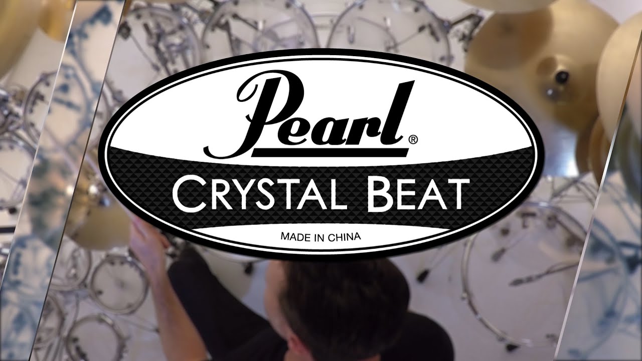 Pearl Crystal Beat Single-Headed Toms and Rocket Toms