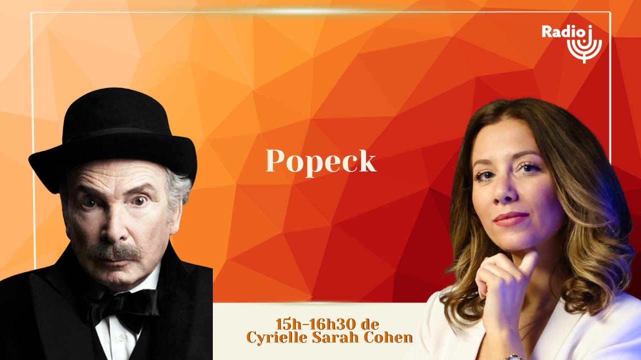 Popeck est l'invité de Cyrielle Sarah Cohen sur Radio J
