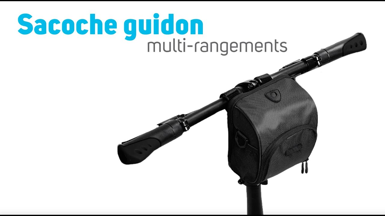 Sacoche universelle pour trottinettes et vélos