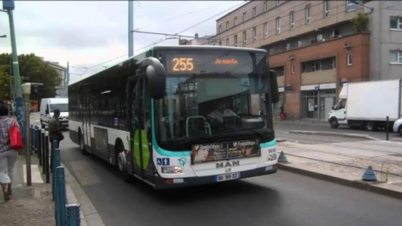 Bus 255 / saint denis université - saint denis porte de paris