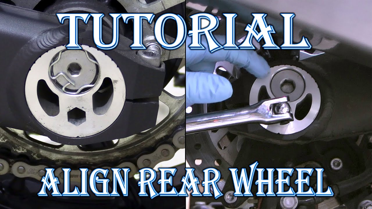 Kawasaki Ninja 1000SX - How to Align Your Rear Wheel