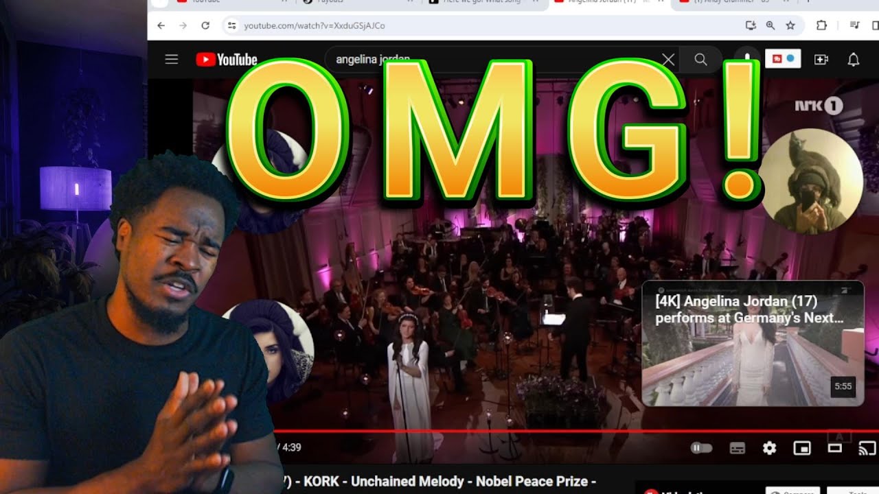 Angelina Jordan (17) - KORK - Unchained Melody Reaction!