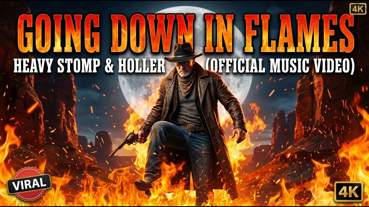 Going Down in Flames | Heavy Stomp & Holler (Official Music Video)