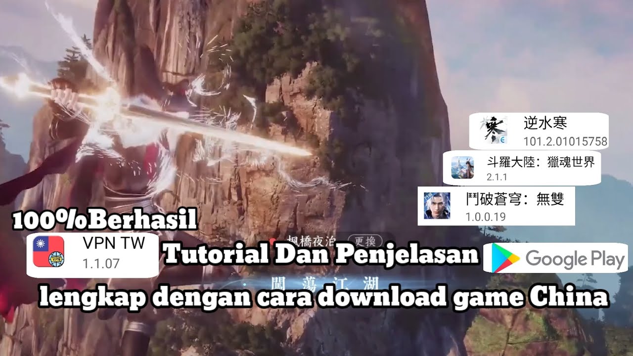 Tutorial Download lengkap dengan penjelasan tentang game | Battle Through the Heavens China 