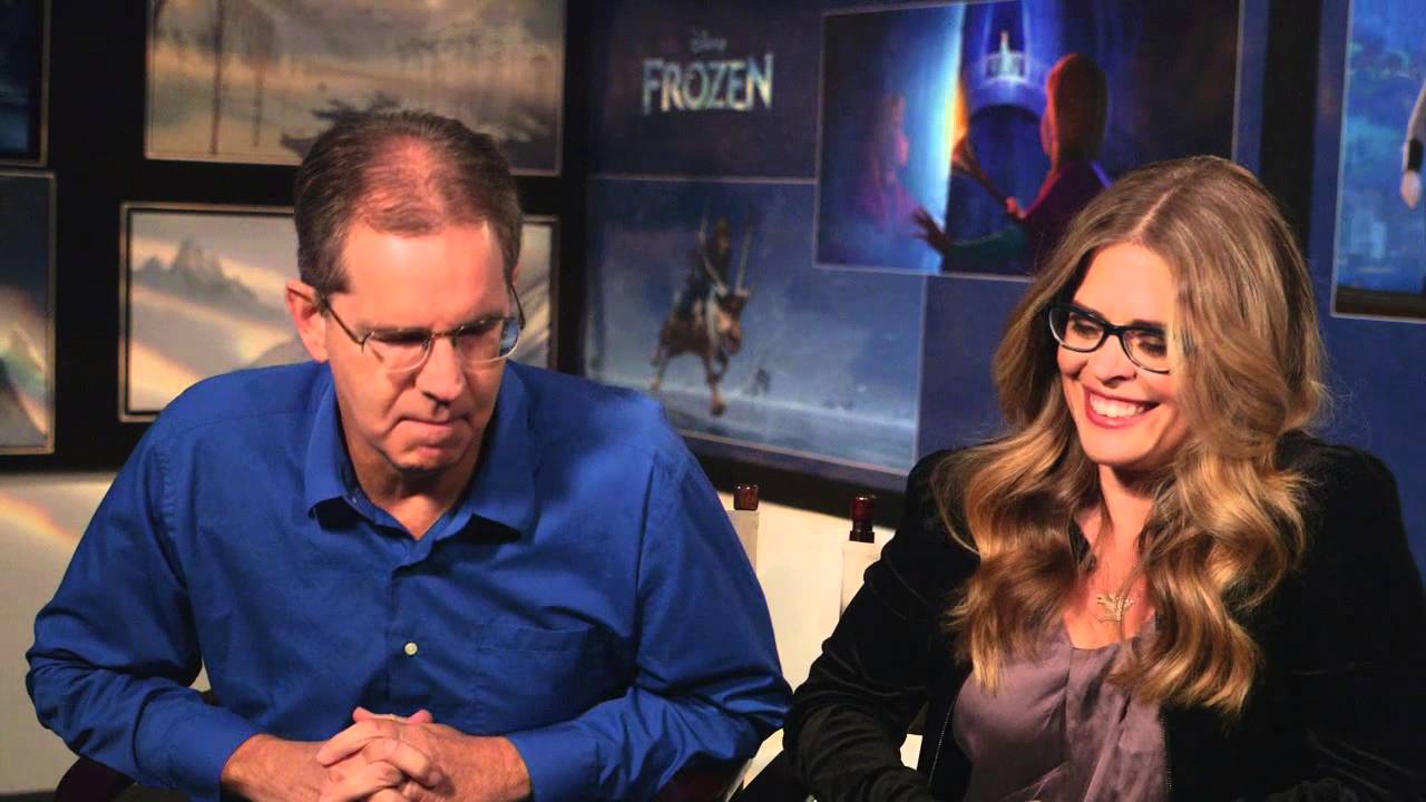 Frozen: Chris Buck - Director & Jennifer Lee - Director/Writer On Set Movie Interview | ScreenSlam
