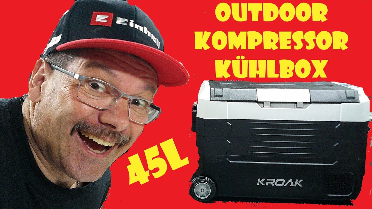 Meine neue 45L Auto Gefrierbox Outdoor Kühlschrank Kroak @FrüchtlHarry