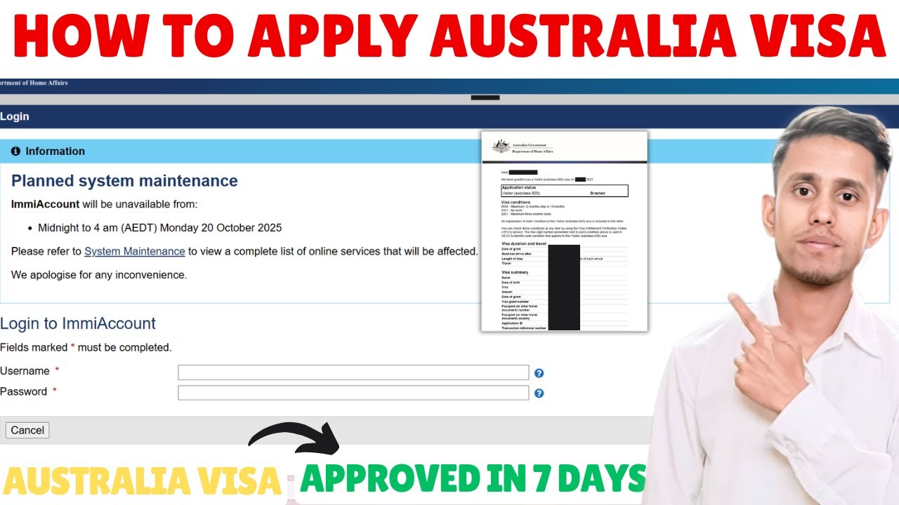 How to Apply Australia Tourist Visa Online 2025 🇦🇺 | Step-by-Step from India | Australia Visa Guide