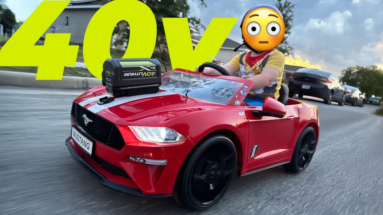How NOT to Modify your Kids Power Wheels - Full Build