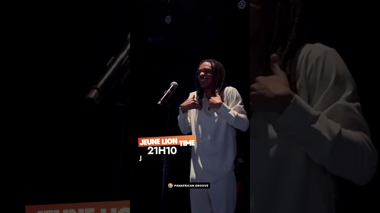 Le concert de Jeune Lion &agrave; la Place de Paris ⎮Panafrican Groove