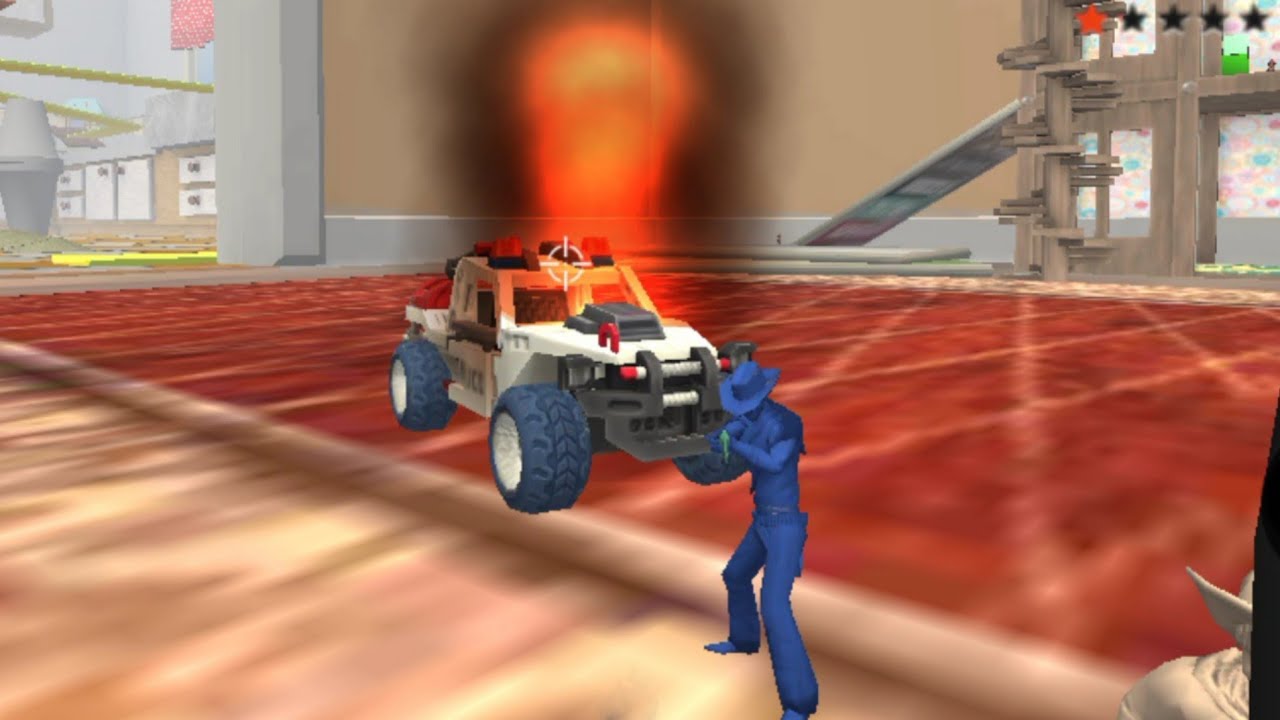 Army Toys Town - Attack Police Blue Soldier Green - Gameplay HD Walkthrough 