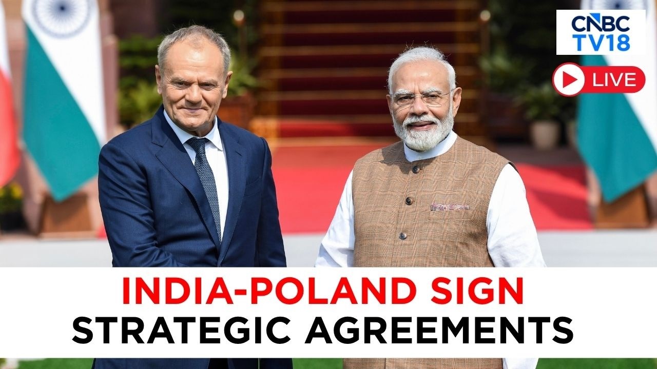 PM Modi-Polish PM Talks LIVE | PM Modi Holds Bilateral Talks With Poland PM Donald Tusk | N18L