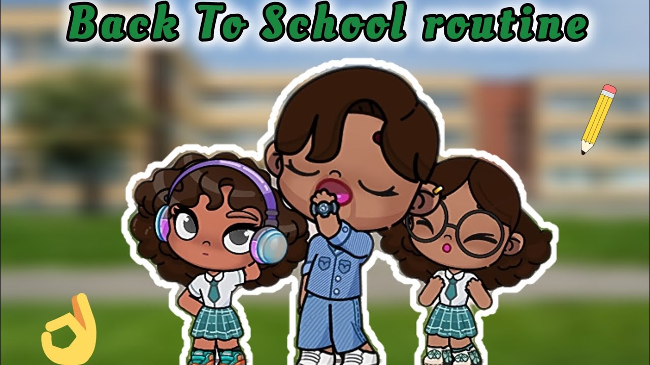 Back to school routine🏫 guyyyssssss..............with voice☆