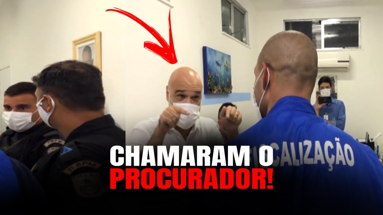 FUI FISCALIZAR O PRONTO SOCORRO DE SÃO GONÇALO E CHAMARAM O PROCURADOR!