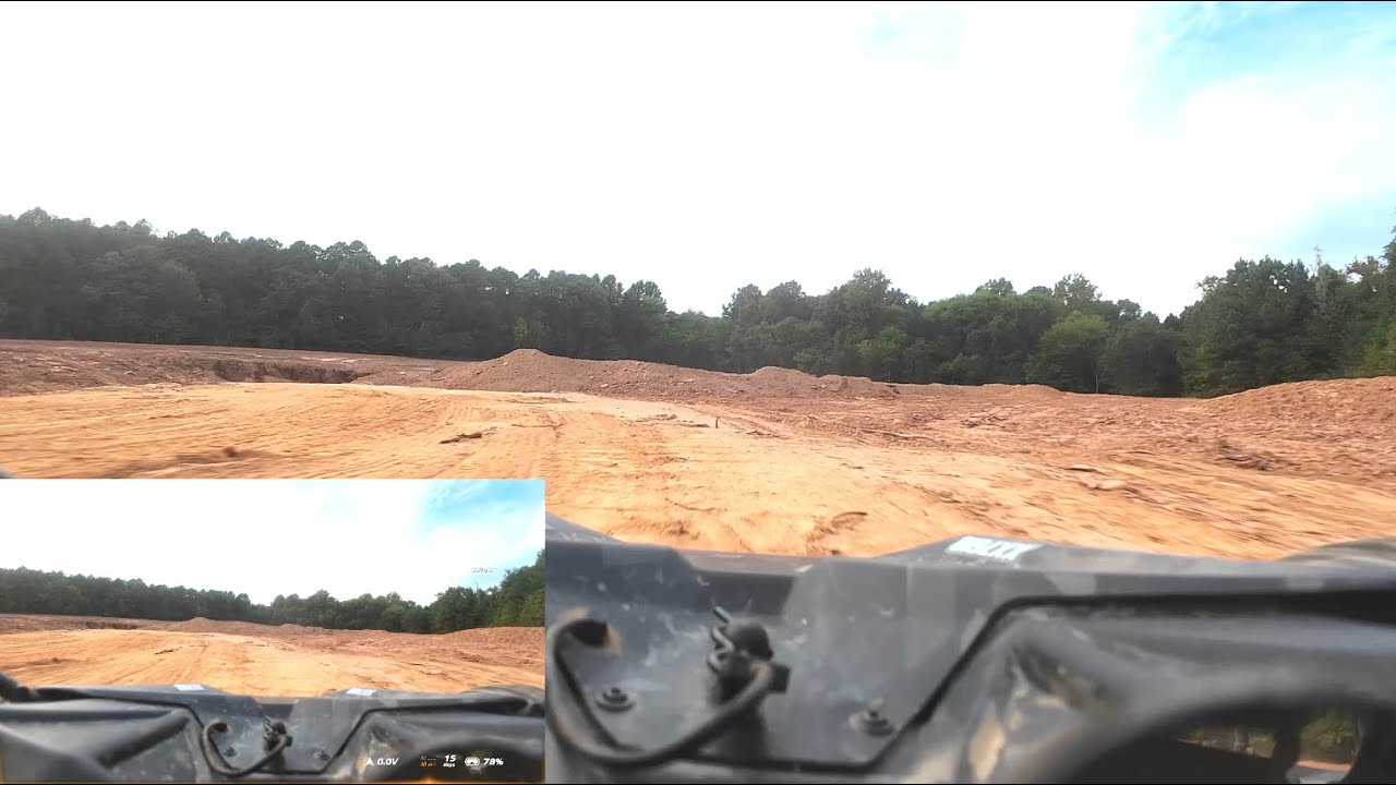 RC FPV Fireteam 6s (O4 Pro + HEQ Gimbal) Clay Dirt Run