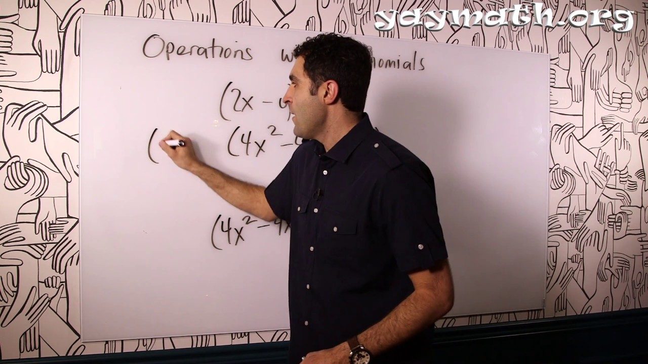 Algebra 2 &ndash; Operations with Polynomials