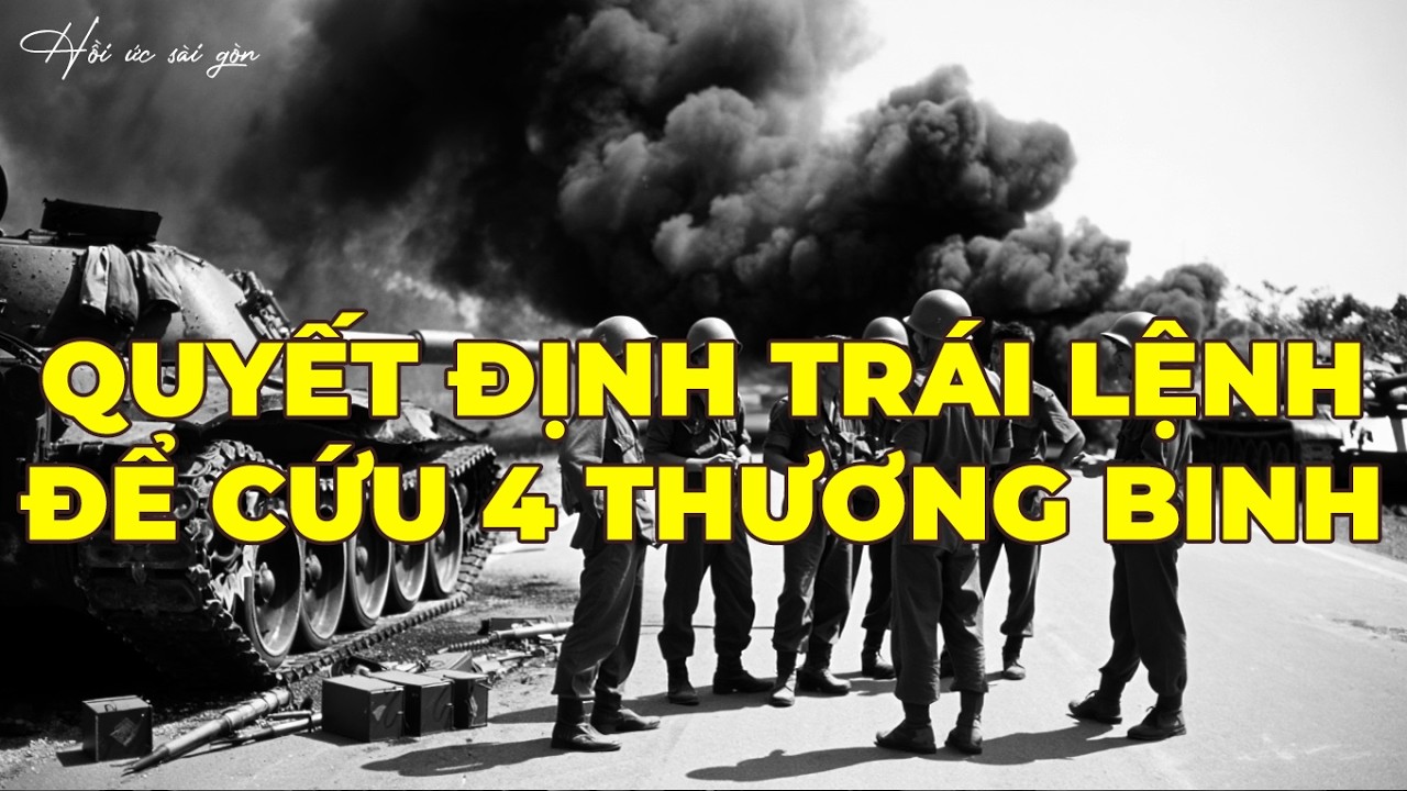 Hồi Ký Miền Nam: Quyết Định Trái Lệnh Để Cứu 4 Thương Binh