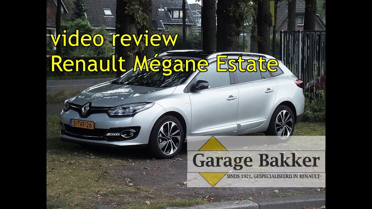 Video review Renault Mégane Estate TCe 130 Bose, 2014, 5-TVF-26