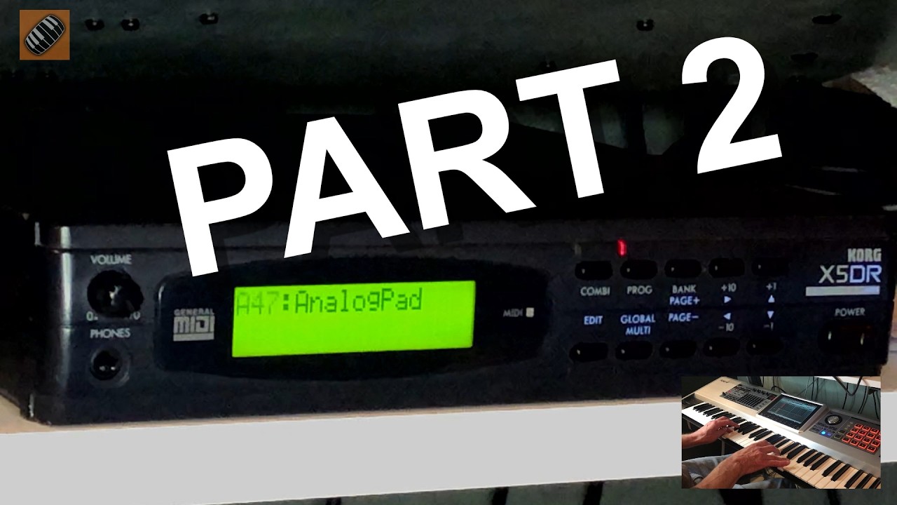 Part 2 of me demonstrating some of my favorite X5DR voices