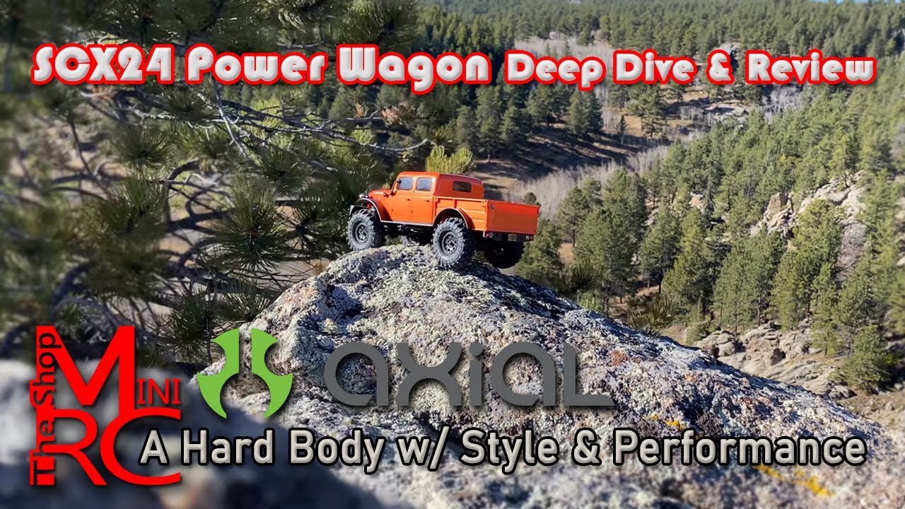 SCX24 - Power Wagon Deep Dive Review! Some New Stuff!