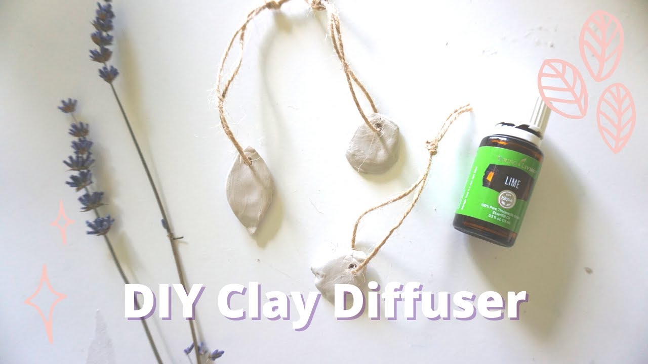 CLAY DIFFUSER | DIY ESSENTIAL OIL DIFFUSER | NATURAL AIR FRESHENER
