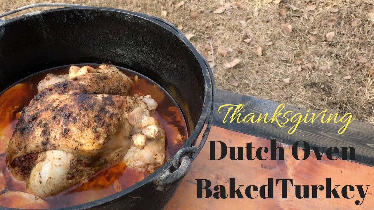 Dutch Oven Baked Thanksgiving Turkey