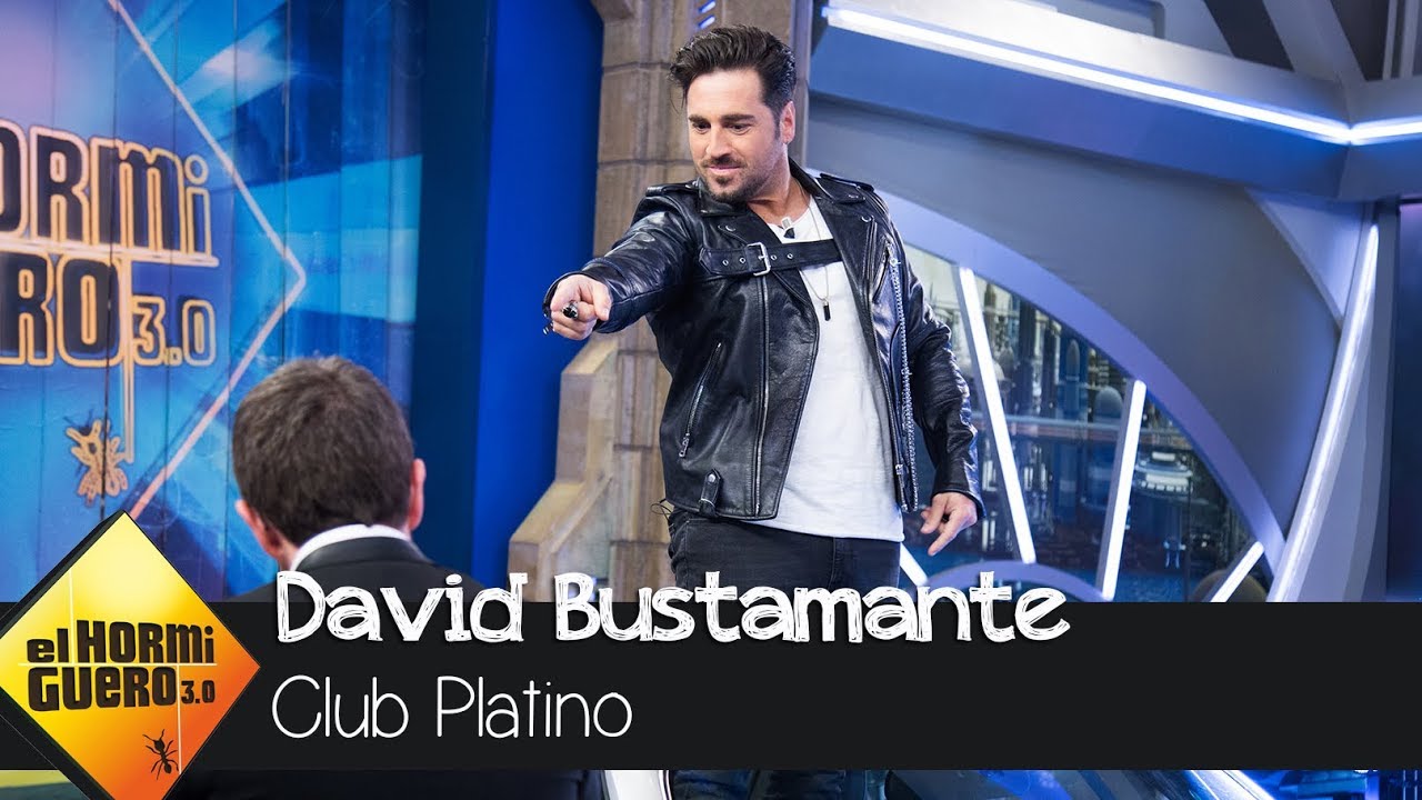David Bustamante se convierte en invitado Platino Premium - El Hormiguero 3.0