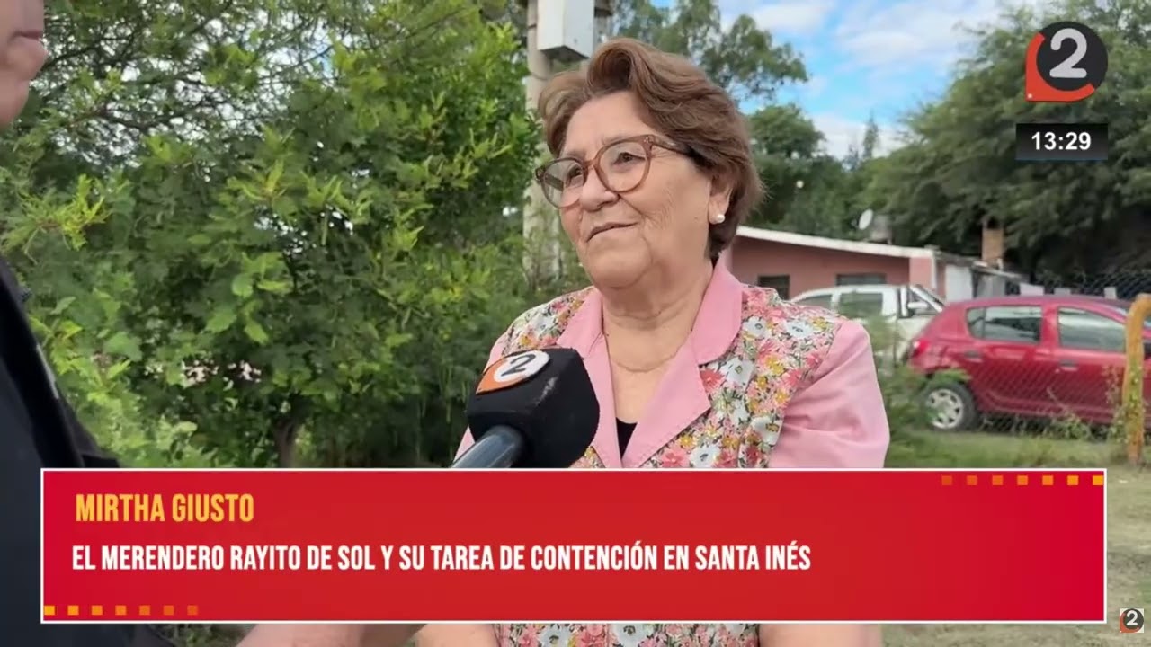 🤝🌞 Merendero “Rayito de Sol”, un espacio de contención en Santa Inés