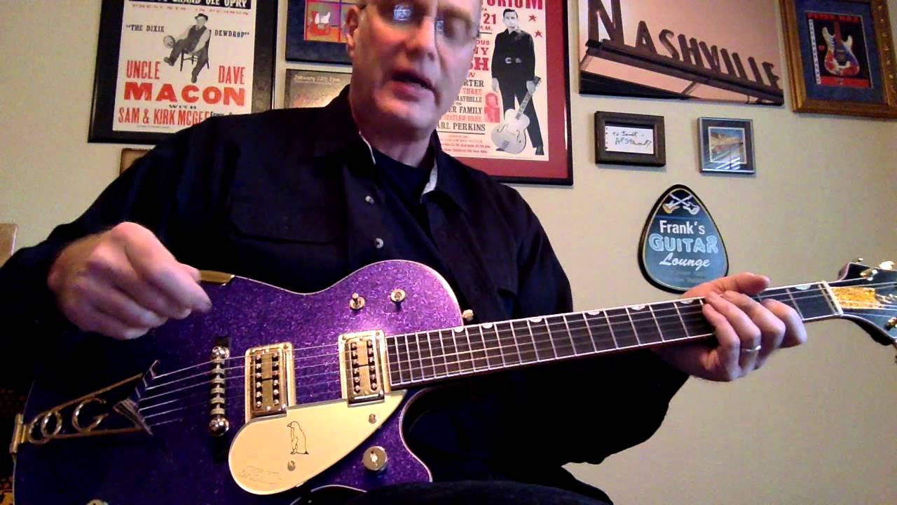 (HD) 4 Gretsch Custom Shop Stern Guitars - QUICK DEMO Falcon, Penguin, Jet!