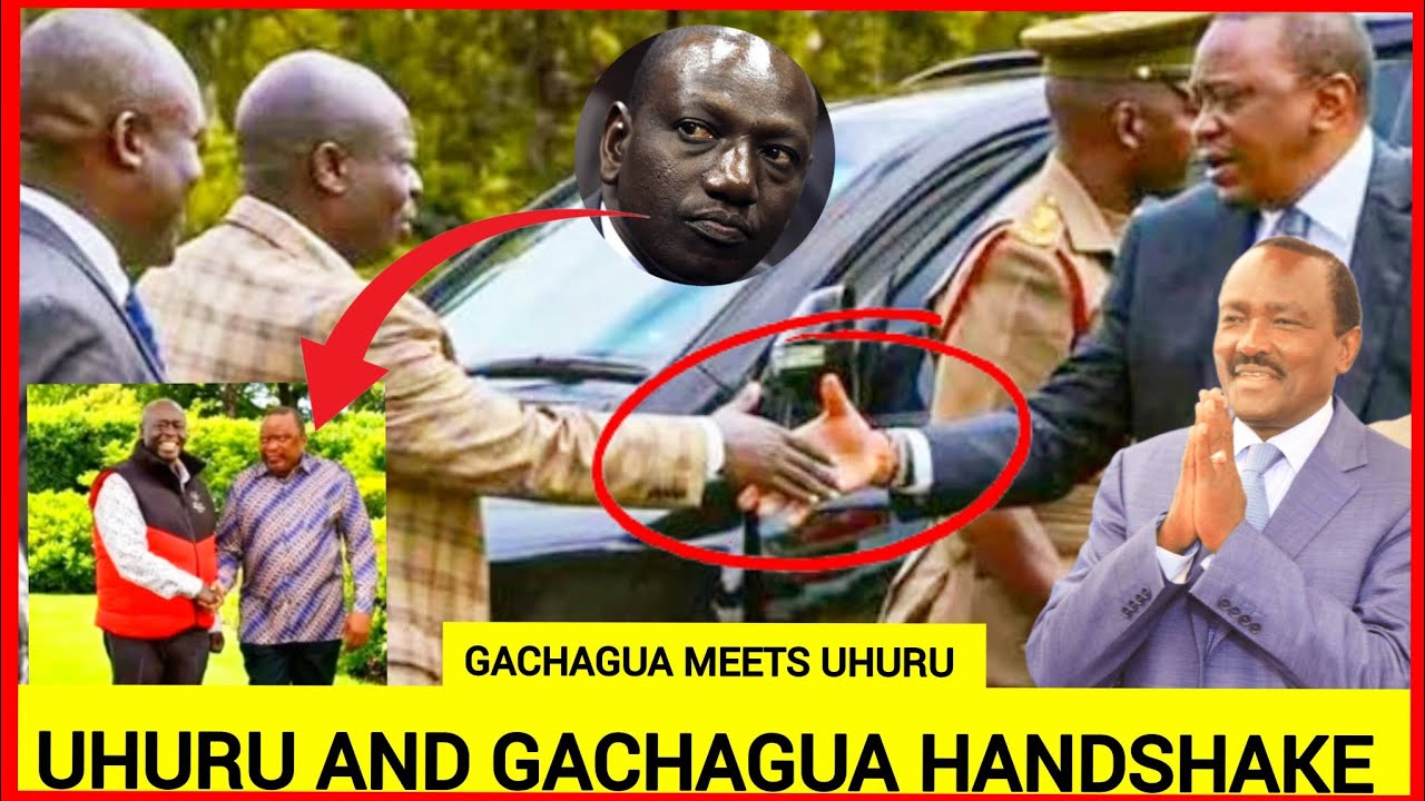 Breaking News! Uhuru meets Gachagua in Nigeria, Gachagua-uhuru handshake to finish Ruto in mt kenya