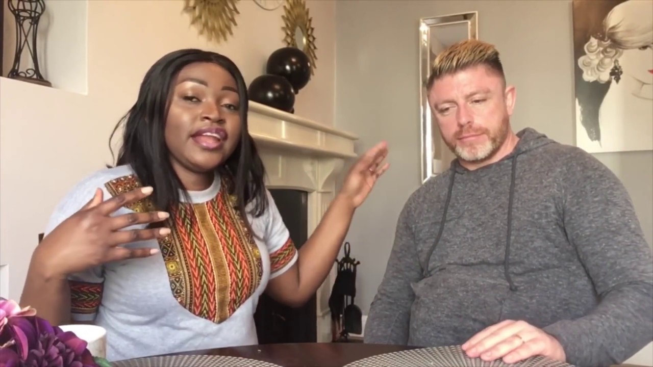 INTERRACIAL COUPLE.  HOW WE MET,