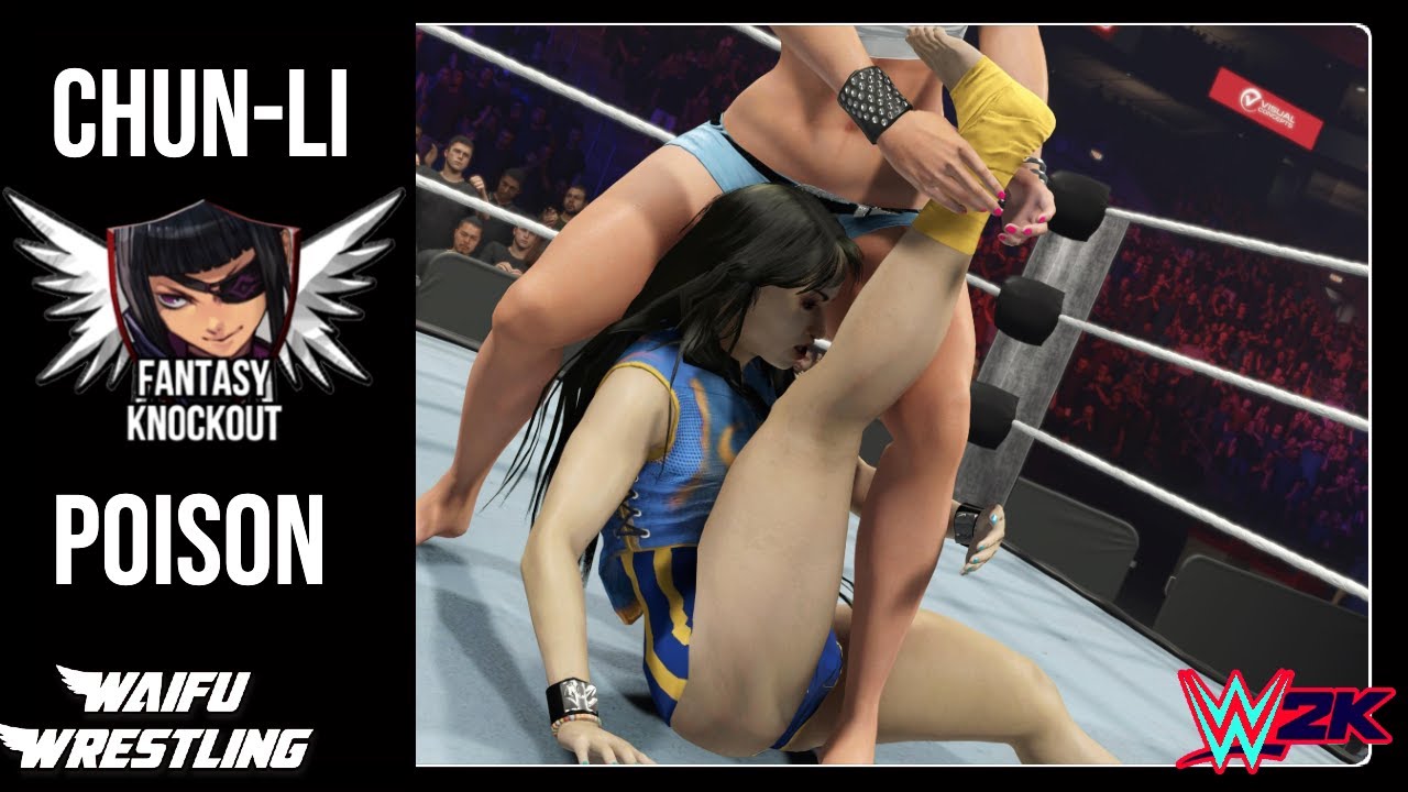 WWE2K23: Chun-li VS Poison - This Street Fight Goes Crazy! {Knockout Fantasy Match}