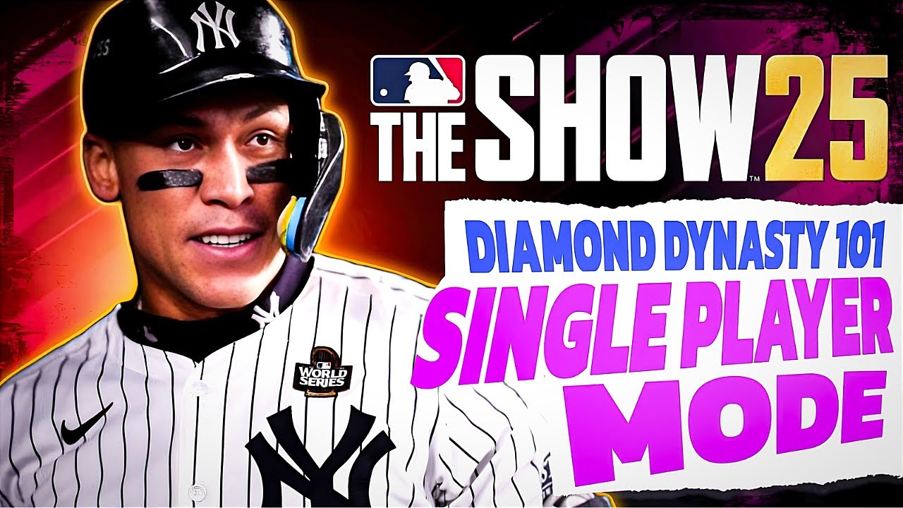 MLB The Show 25 Diamond Dynasty 101: Single Player Modes